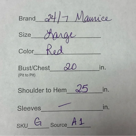 Maurices 24/7 Red Mock Neck Halter Tank Top Sleeveless Stretchy L - Picture 8 of 8